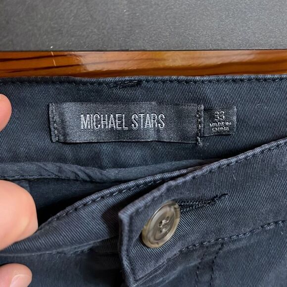 Michael Stars Dark Navy Chino Shorts Men’s Waist 33 - Picture 2 of 5